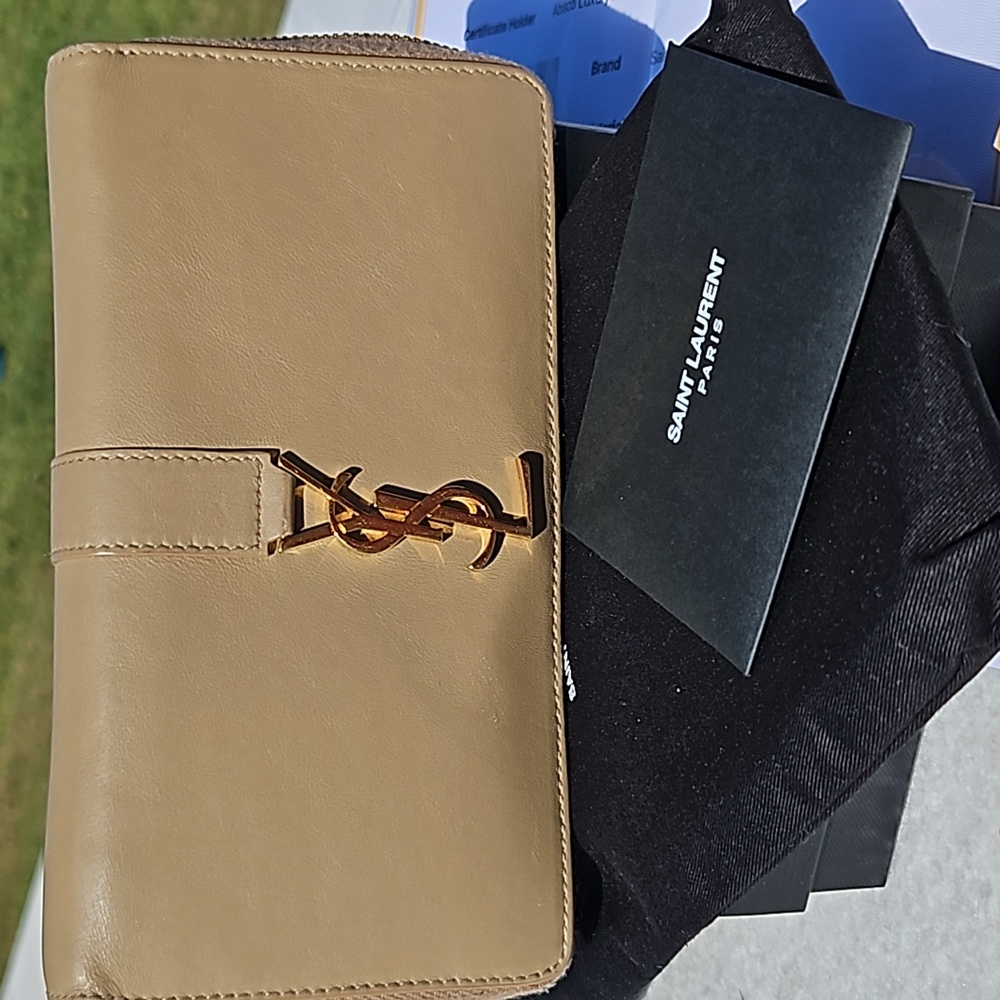 YSL Long Zippy Leather Wallet - Picture 7 of 16